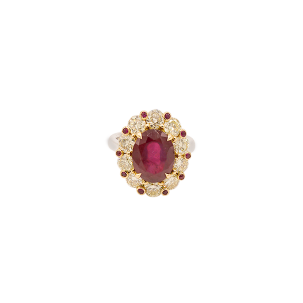 Ruby and Diamond Ring
