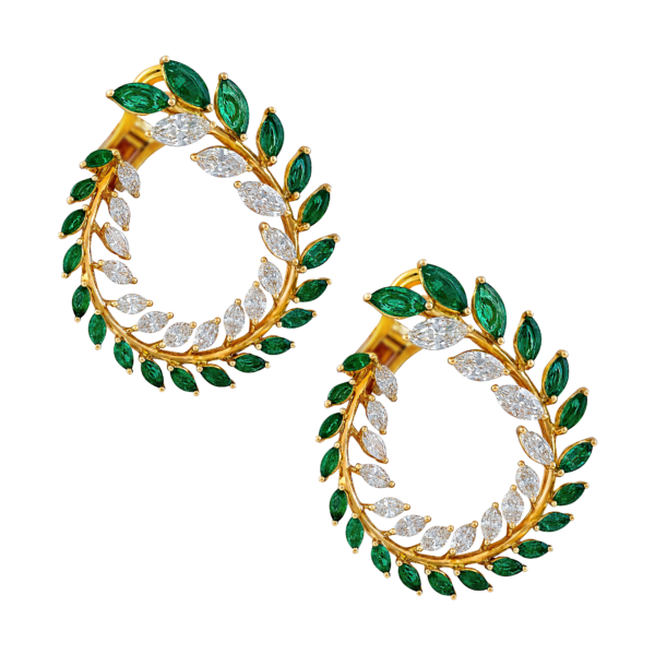 Timeless Marquise Zambian Emeralds